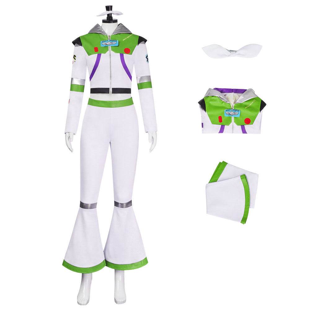 Toy Story Buzz Lightyear Women's Jumpsuit Cosplay Costume Halloween - Ecosfun