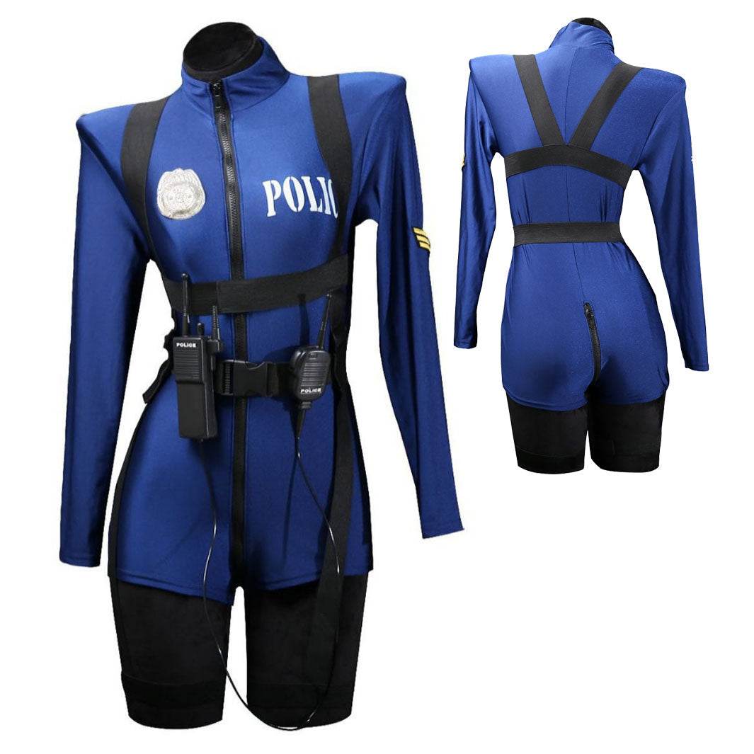 Female Police Cos Uniform Suit Temptation Club - Ecosfun