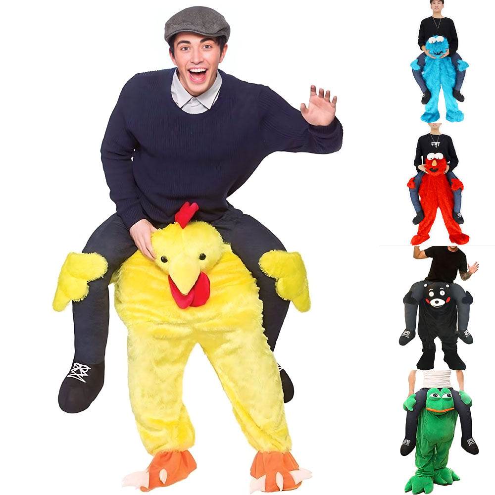 Shark Kumamon Frog Yellow Chicken Funny Puppet Costumes - Ecosfun