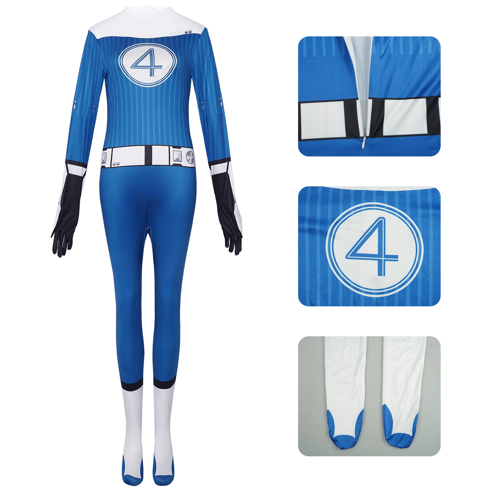 The Fantastic Four First Steps Thing Jumpsuit Cosplay Costume