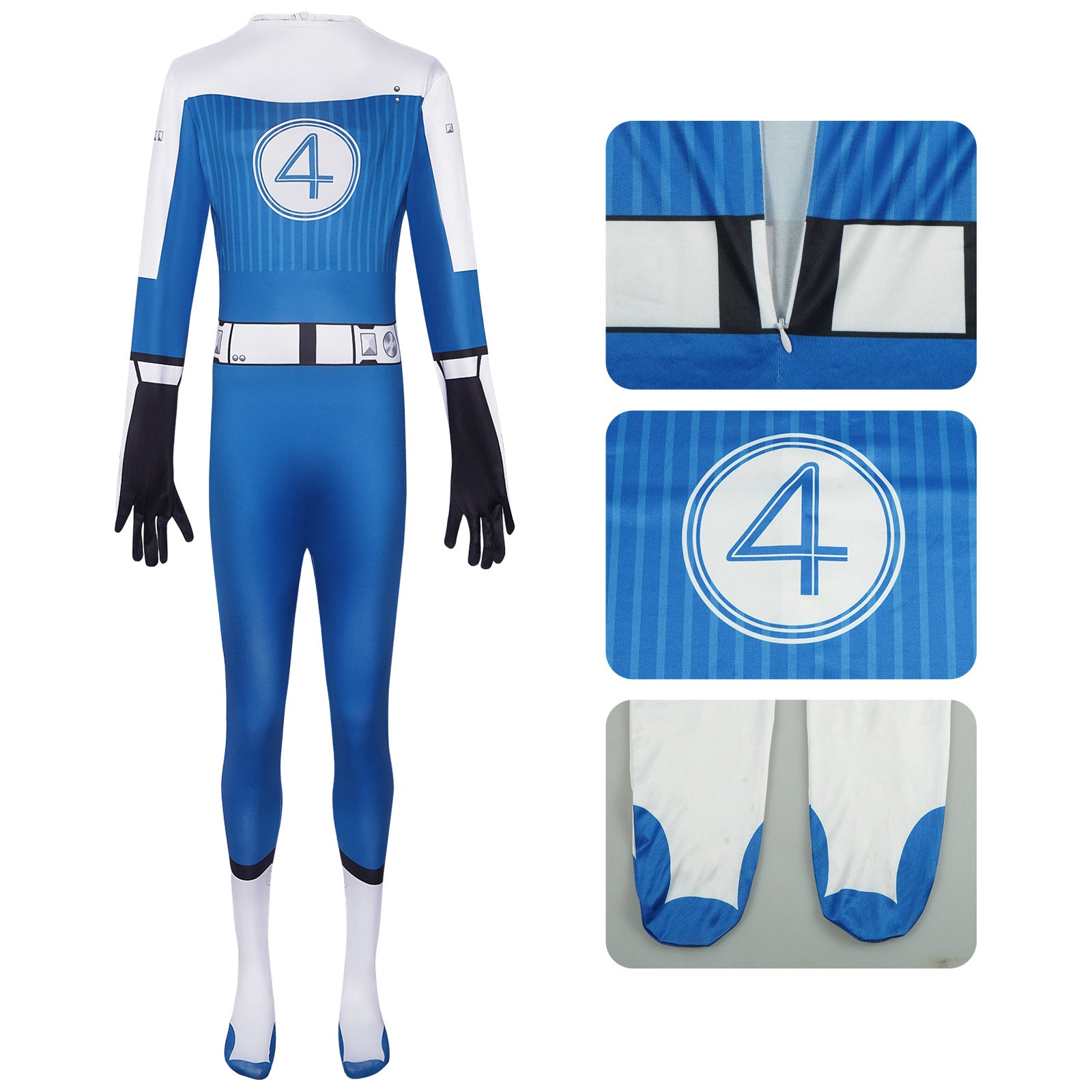 The Fantastic Four First Steps Thing Jumpsuit Cosplay Costume