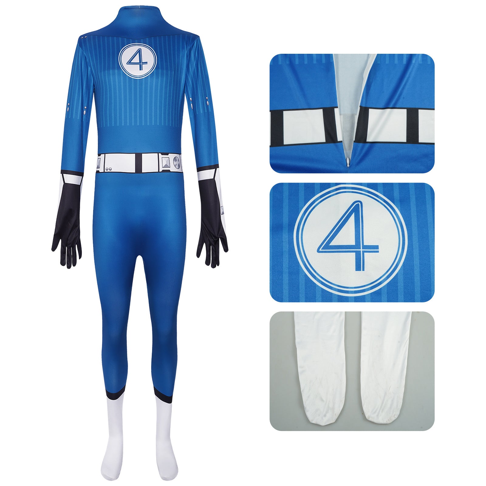 The Fantastic Four First Steps Thing Jumpsuit Cosplay Costume