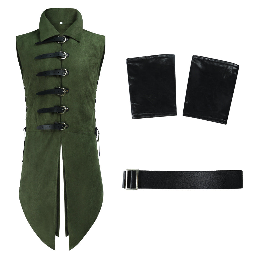 The Hobbit Elf King Vest Halloween Renaissance Cosplay Costume