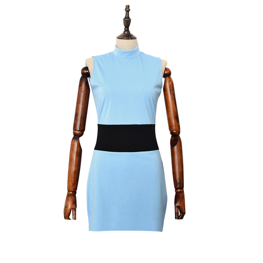 The Powerpuff Girls Blossom Costume Pink Blue Green Mini Fancy Dress