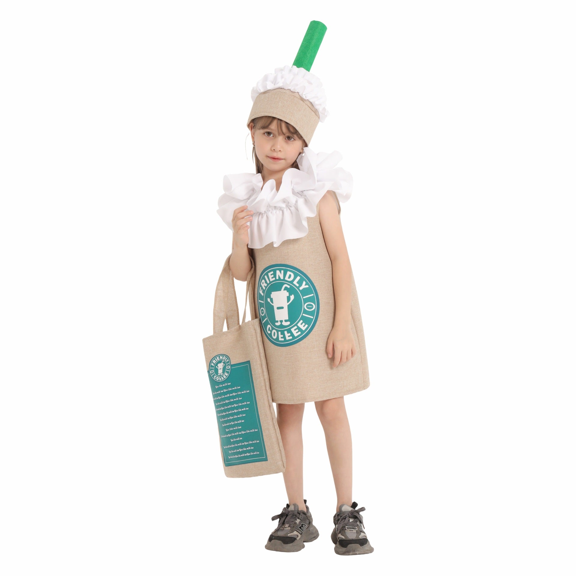 Frappuccino Coffee Costume - Kids