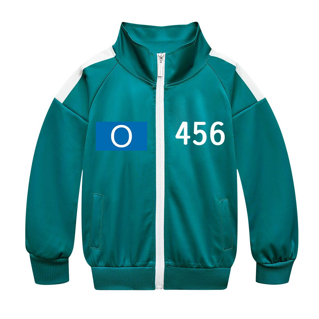 Players Tracksuit Costume Game Cosplay Squid Green Jacket Shirt For Adult Kids