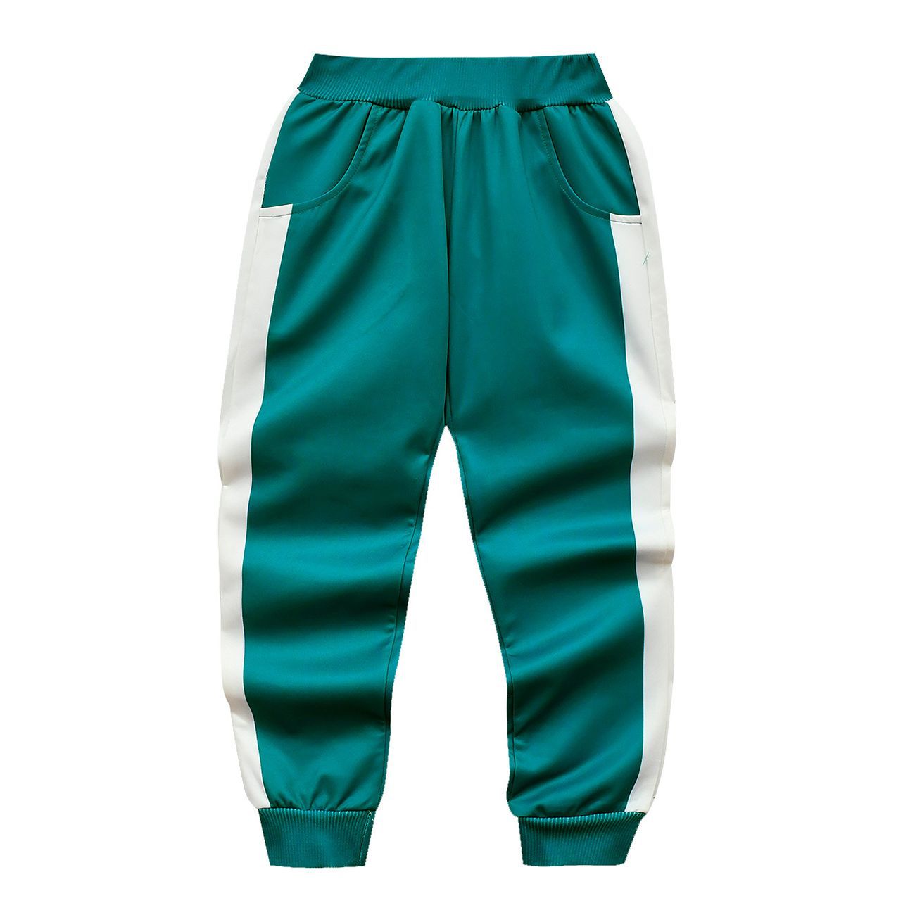 Players Tracksuit Costume Game Cosplay Squid Green Jacket Shirt For Adult Kids