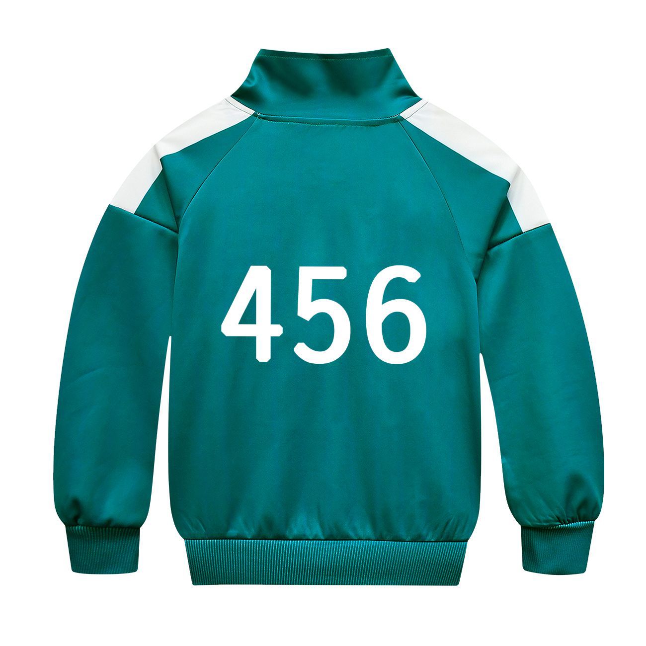 Players Tracksuit Costume Game Cosplay Squid Green Jacket Shirt For Adult Kids