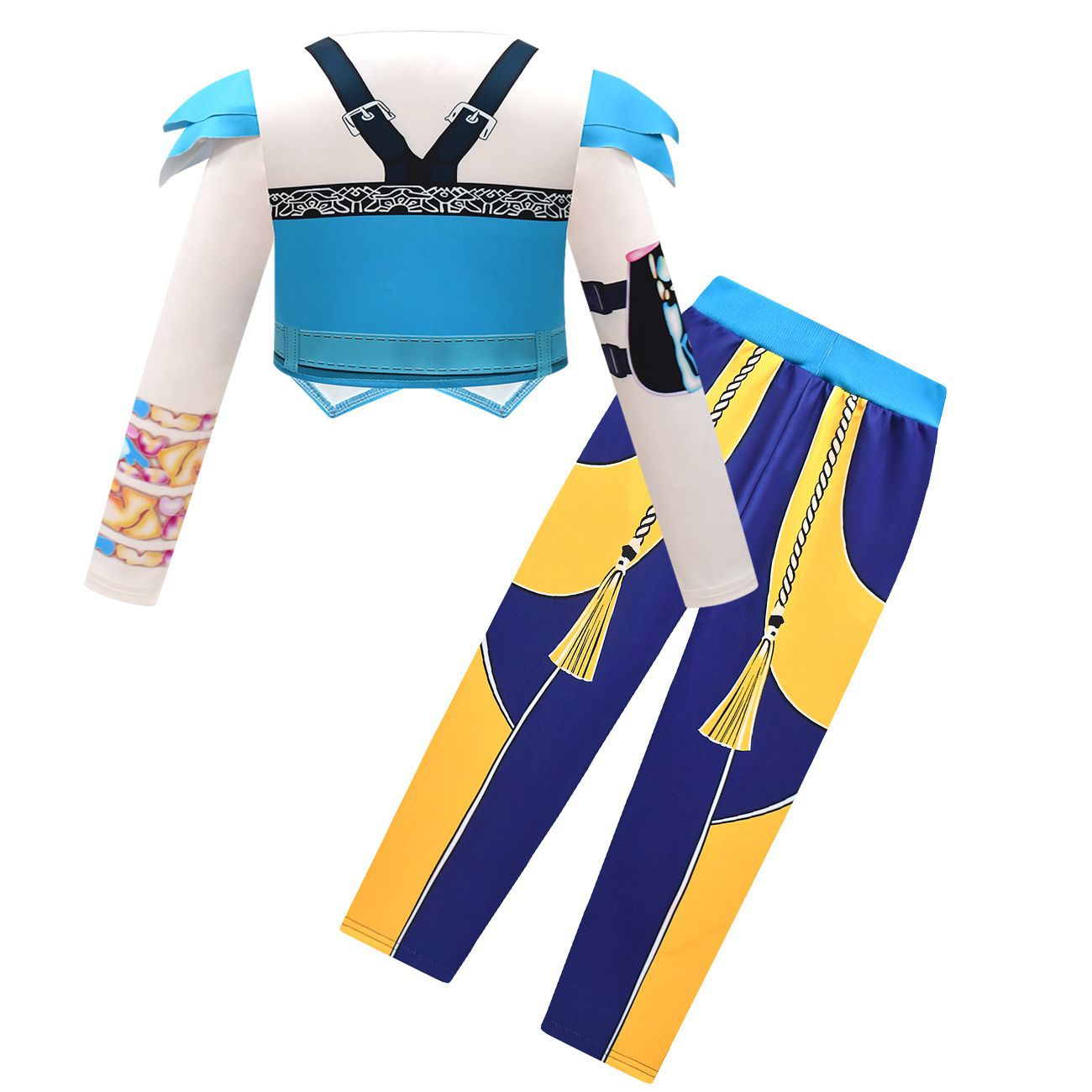 Kids KPop Demon Hunters Costume Girls Zoey Cosplay Fancy Dress Outfits