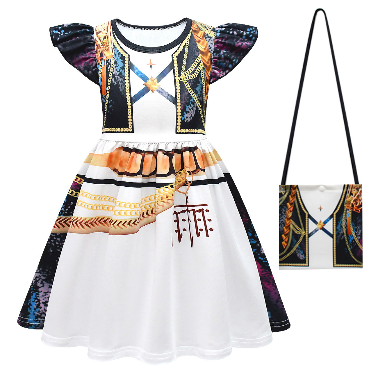 Kids KPop Demon Hunters Costume Girls Dress Rumi Mira Zoey Cosplay For Girls