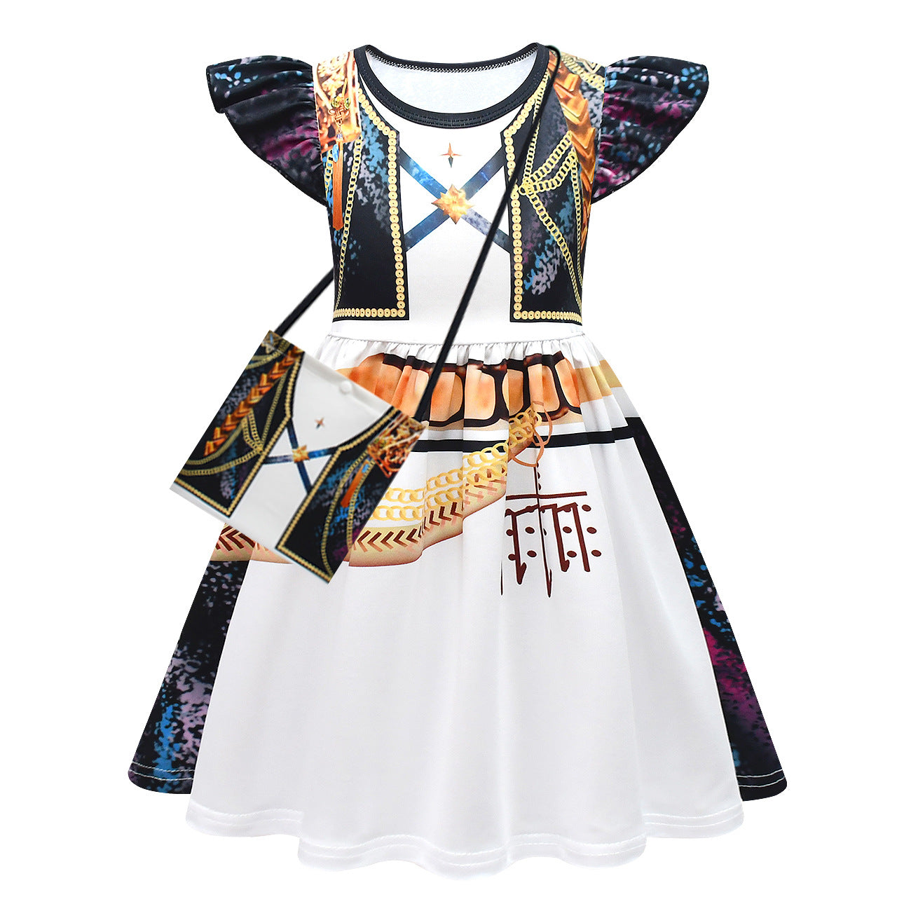 Kids KPop Demon Hunters Costume Girls Dress Rumi Mira Zoey Cosplay For Girls