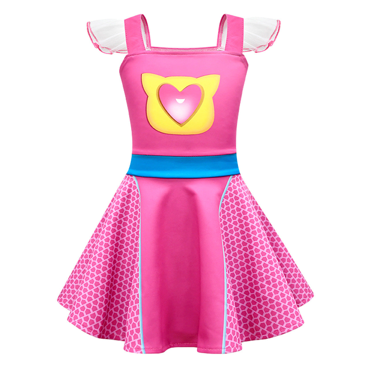 Super Kitties Costume Princess Dresses for Kids Girl