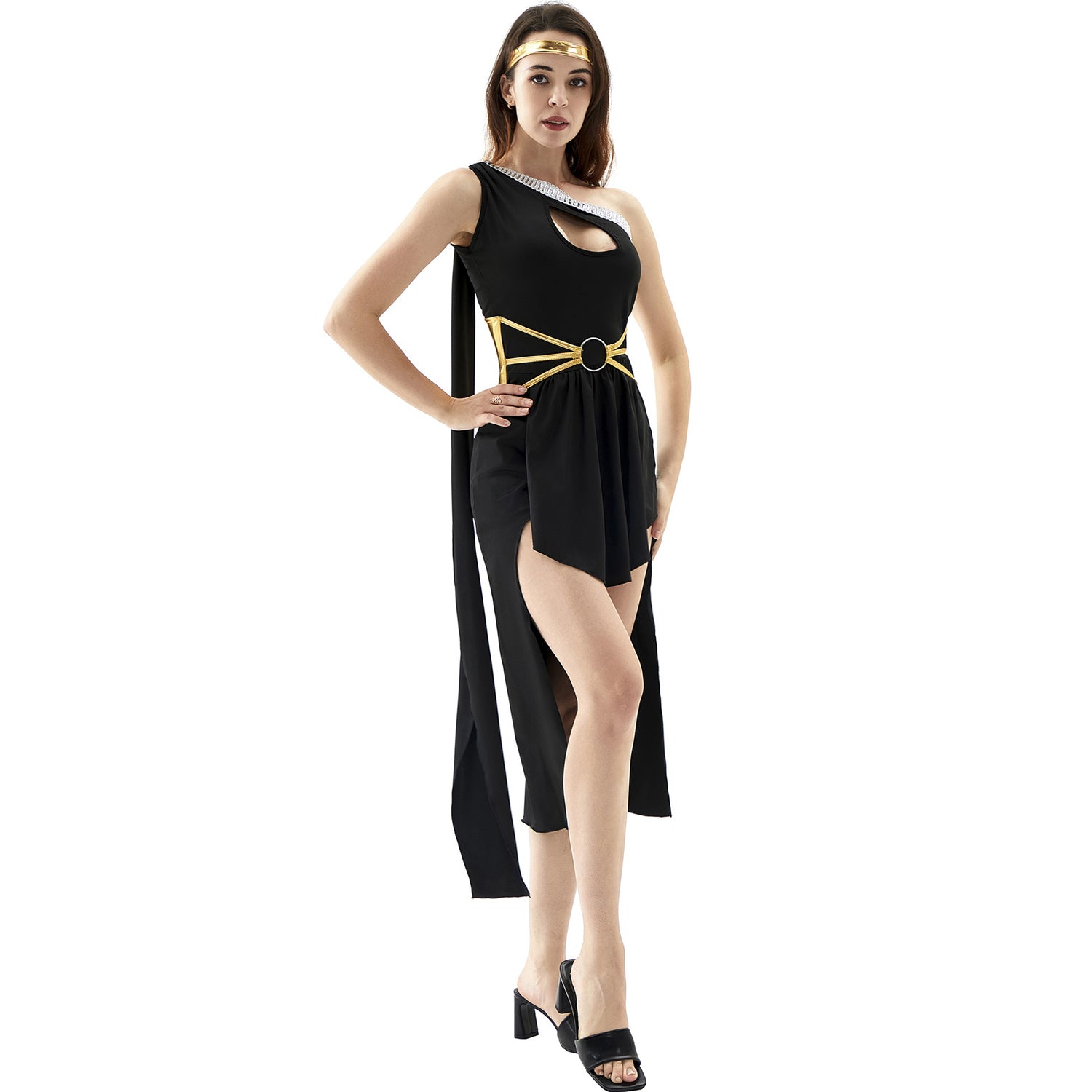 Cleopatra Themed Couple Party Dress Egyptian Costume Halloween Women