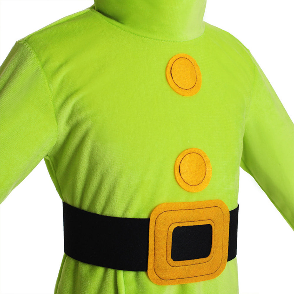 Snow White Dopey Costume for Toddlers Seven Dwarfs Cosplay Halloween
