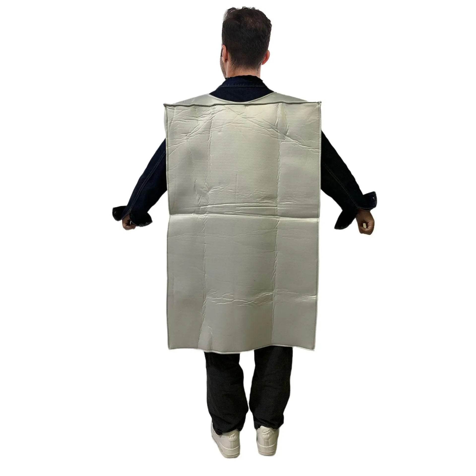 Adult Spoof Supermarket vending machines Funny Novelty Halloween Cosplay Costume - Ecosfun