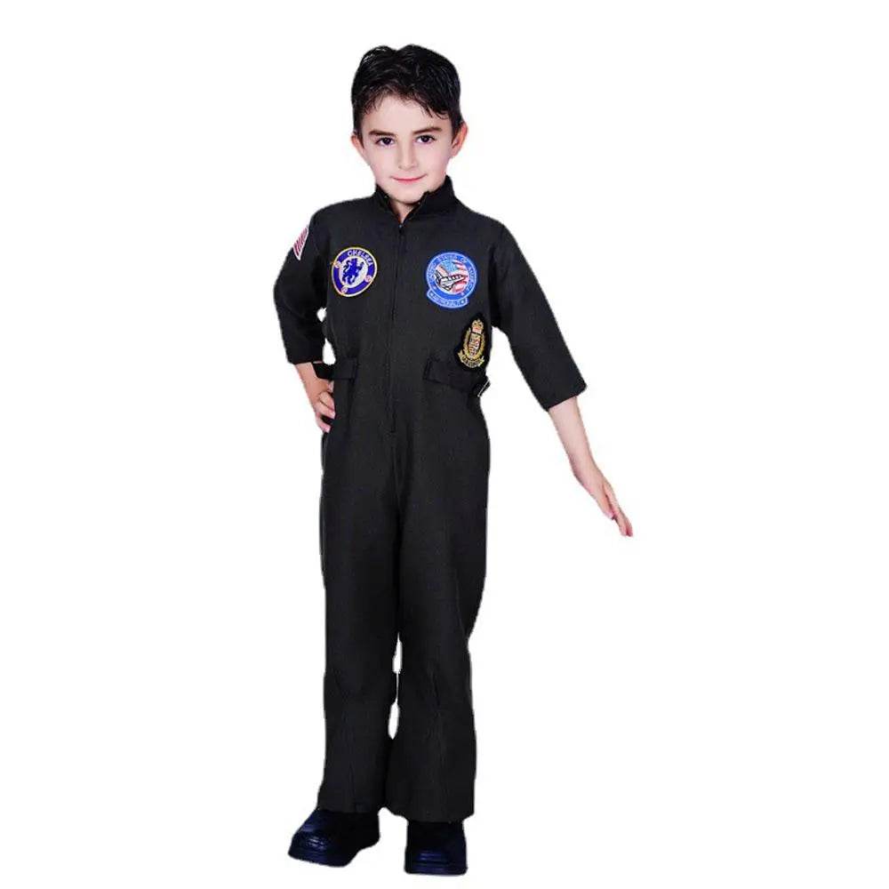 Astronaut Space Suit Kids 70s Costumes Cosplay Party Carnival - Ecosfun