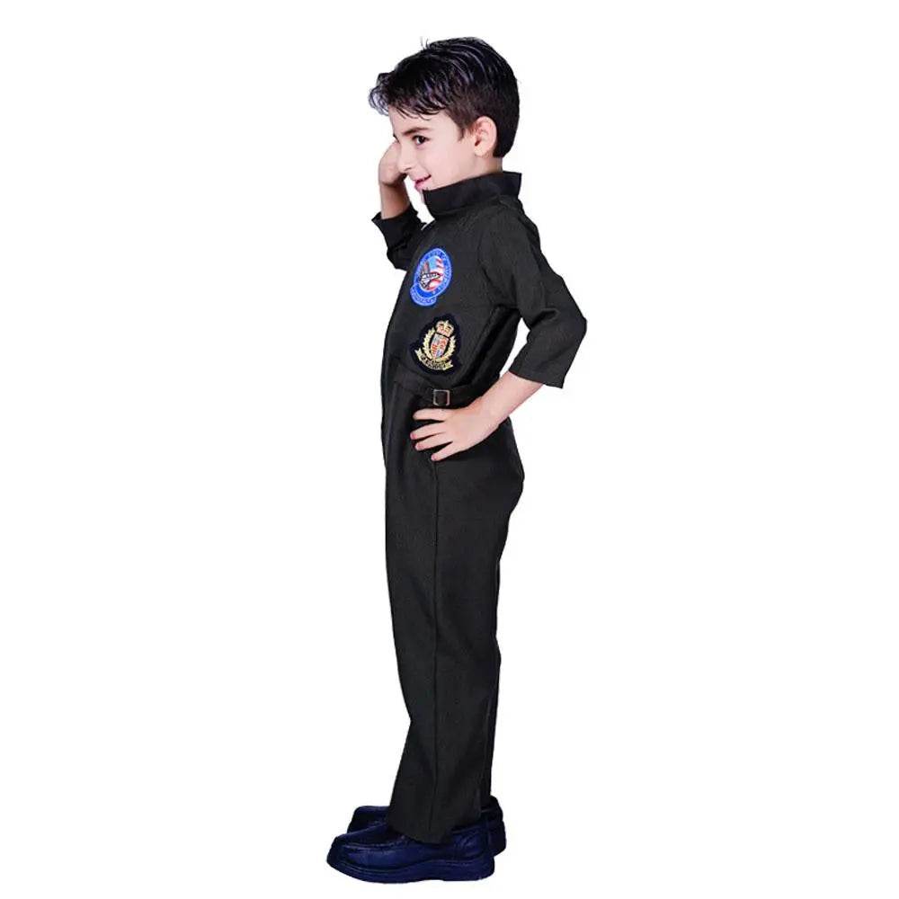 Astronaut Space Suit Kids 70s Costumes Cosplay Party Carnival - Ecosfun
