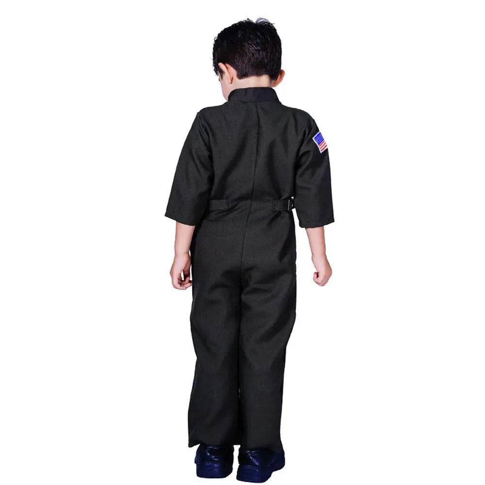 Astronaut Space Suit Kids 70s Costumes Cosplay Party Carnival - Ecosfun