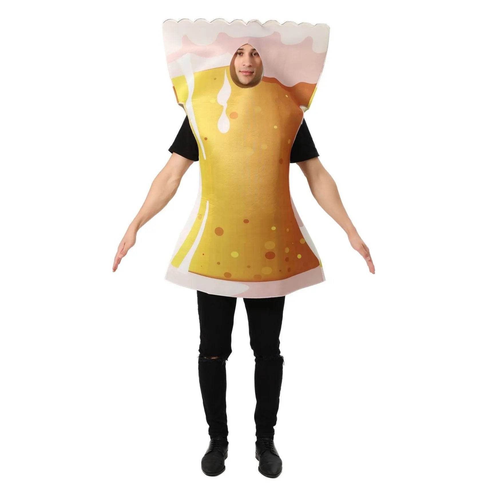 Beer mug Halloween Costume Outfits Party Carnival Cosplay - Ecosfun