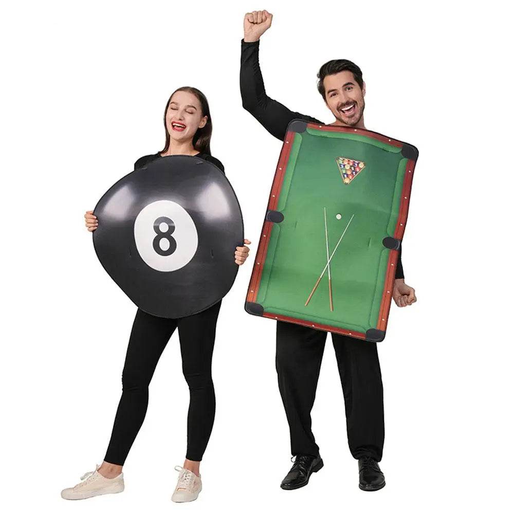 Billiards Set Adult Funny Costumes Cosplay Party Carnival - Ecosfun