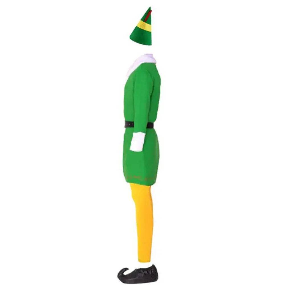 Buddy Elf Christmas Cosplay Costume Full Set Party Costumes for Men - Ecosfun