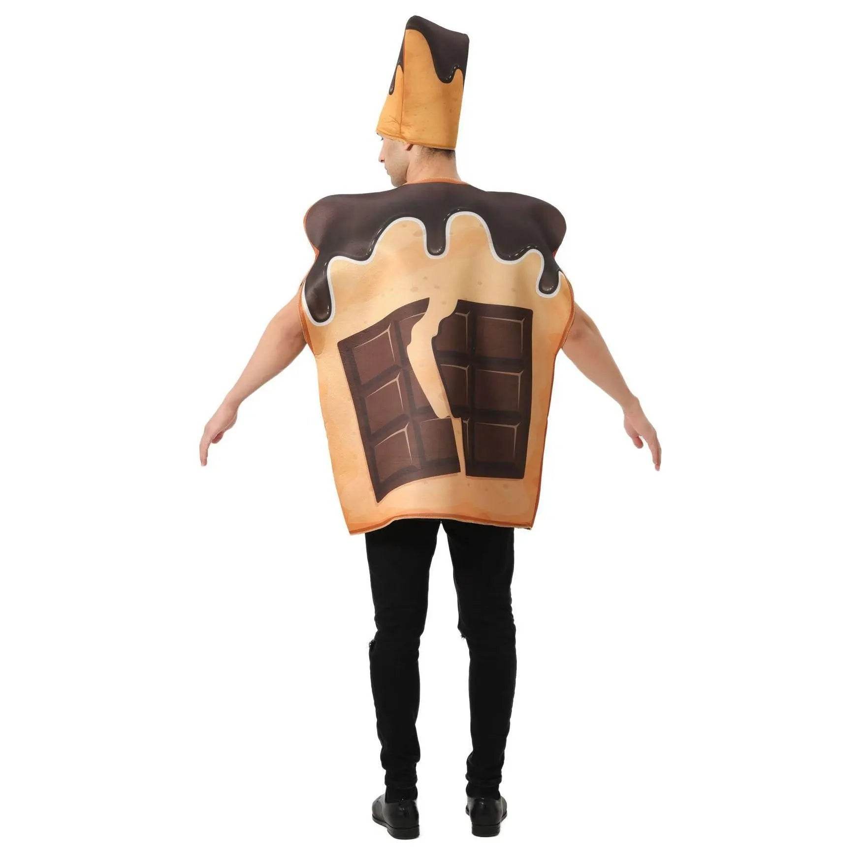 Chocolate Bread Halloween Costume Outfits Party Carnival Cosplay - Ecosfun