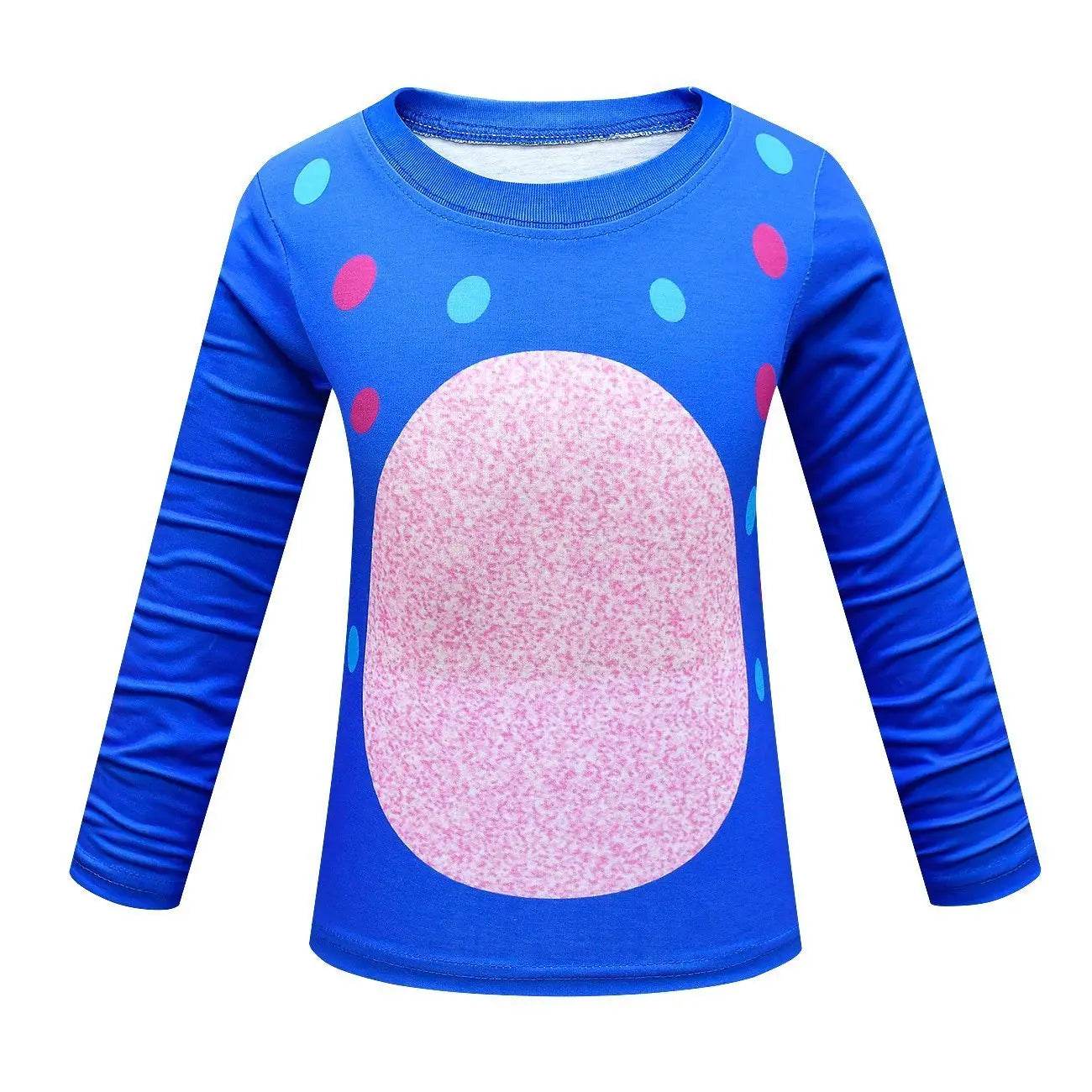 Cry Babies Cosplay Costume Long Sleeve Cartoon Two Piece Suits - Ecosfun