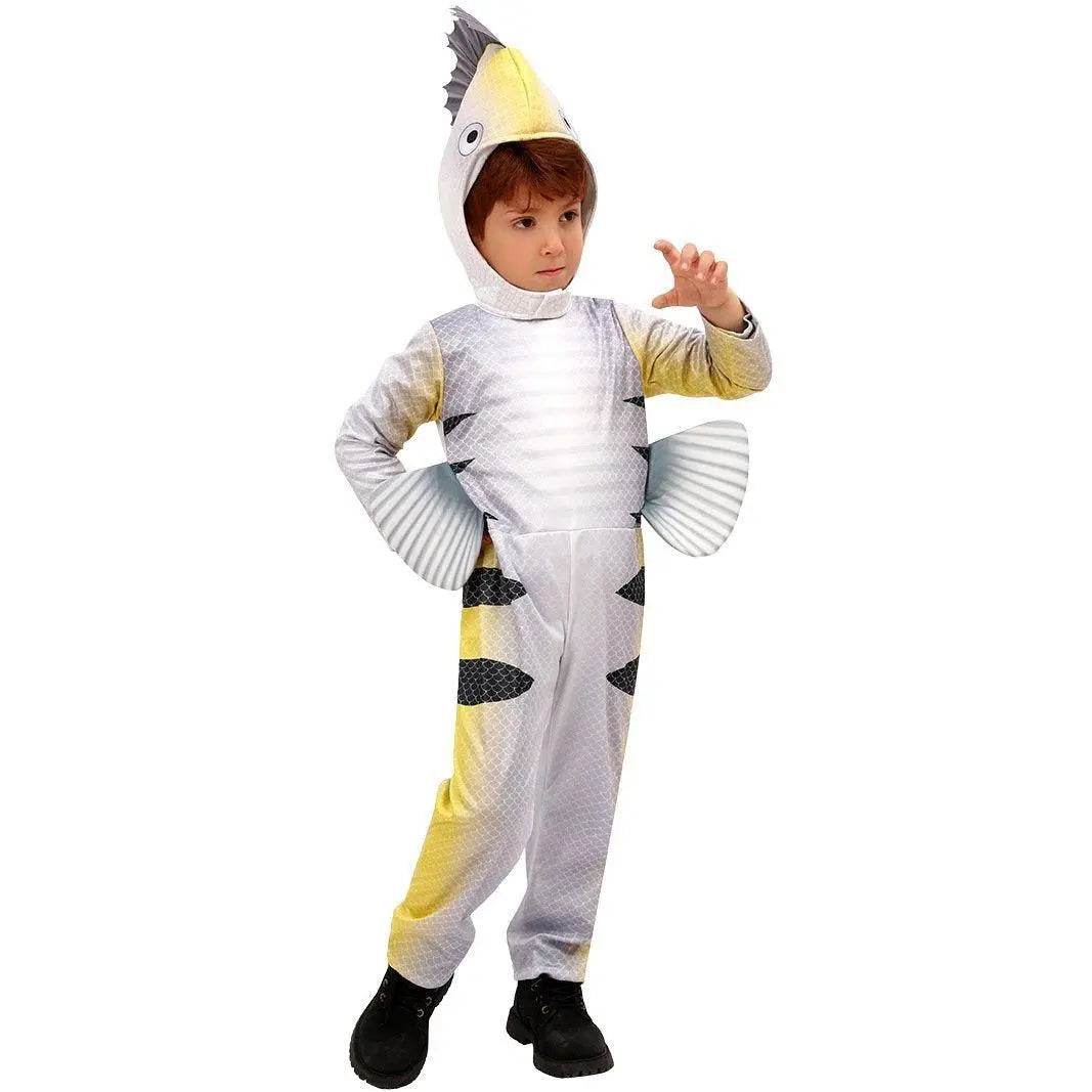 Flounder Kids Animal Jumpsuit Party Cosplay Costumes Halloween - Ecosfun