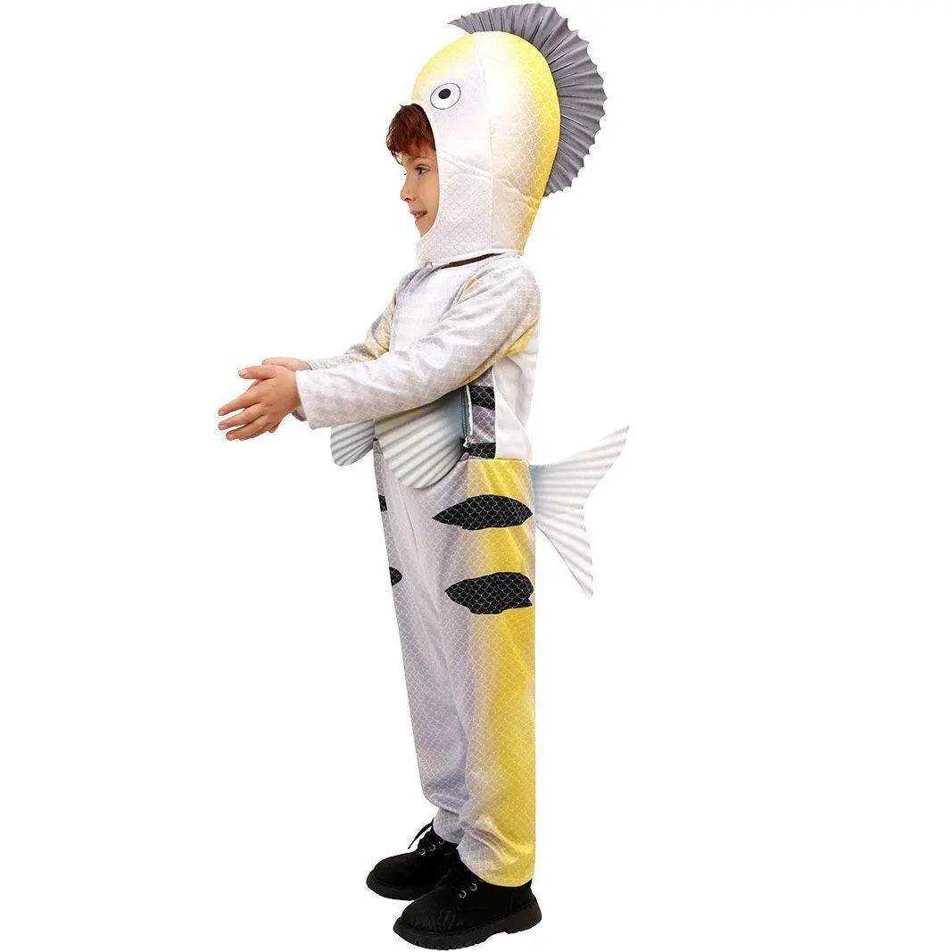 Flounder Kids Animal Jumpsuit Party Cosplay Costumes Halloween - Ecosfun