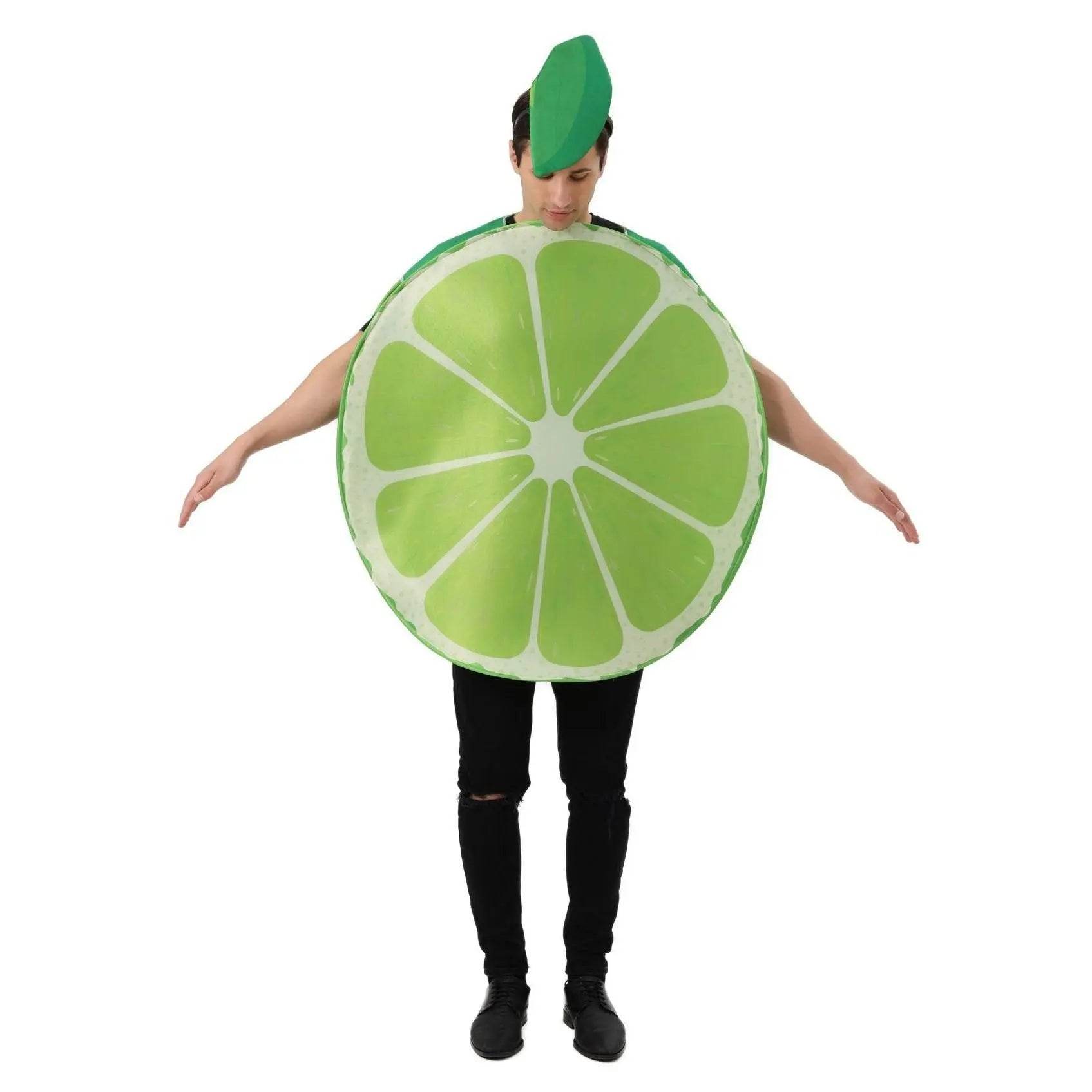 Fruit lime Halloween Costume Outfits Party Carnival Cosplay - Ecosfun