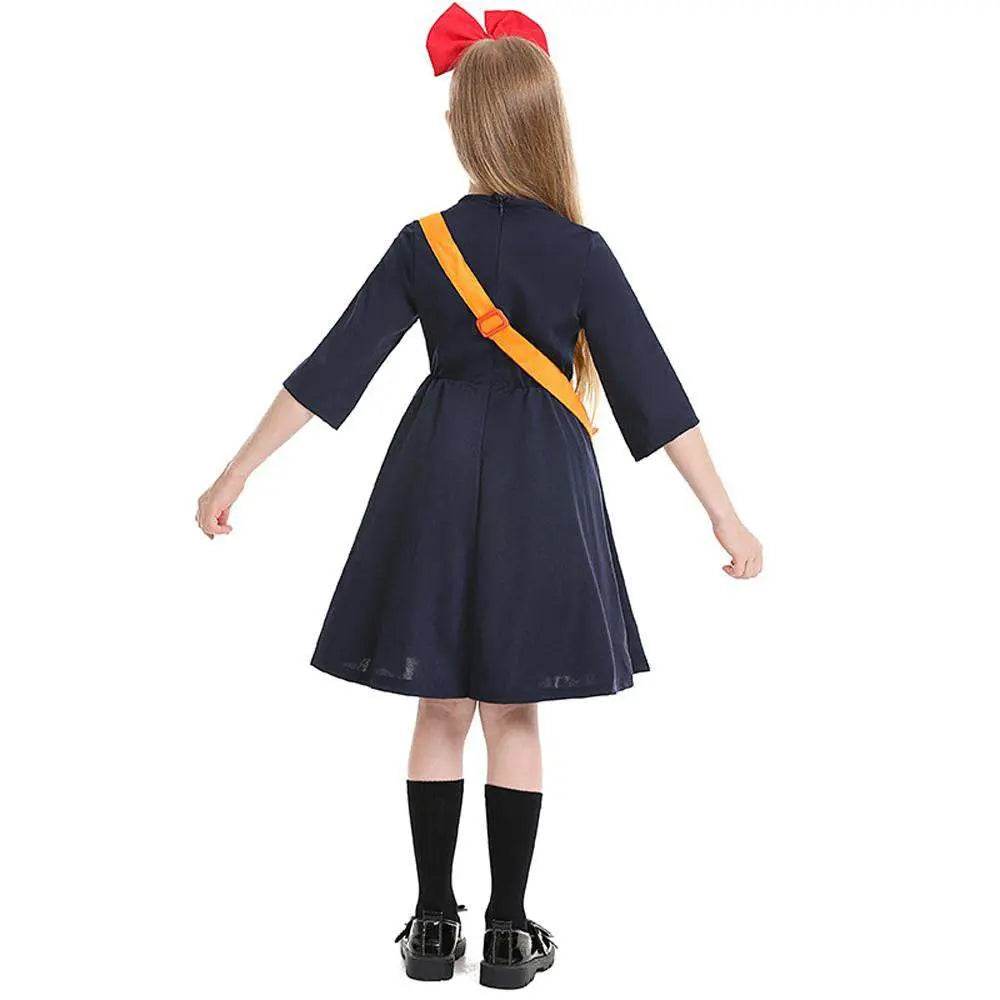 Girls Little witch's delivery service Kiki Suit Cosplay Costumes - Ecosfun