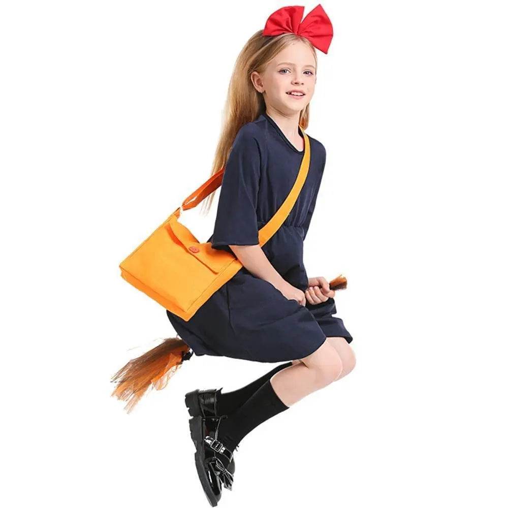 Girls Little witch's delivery service Kiki Suit Cosplay Costumes - Ecosfun