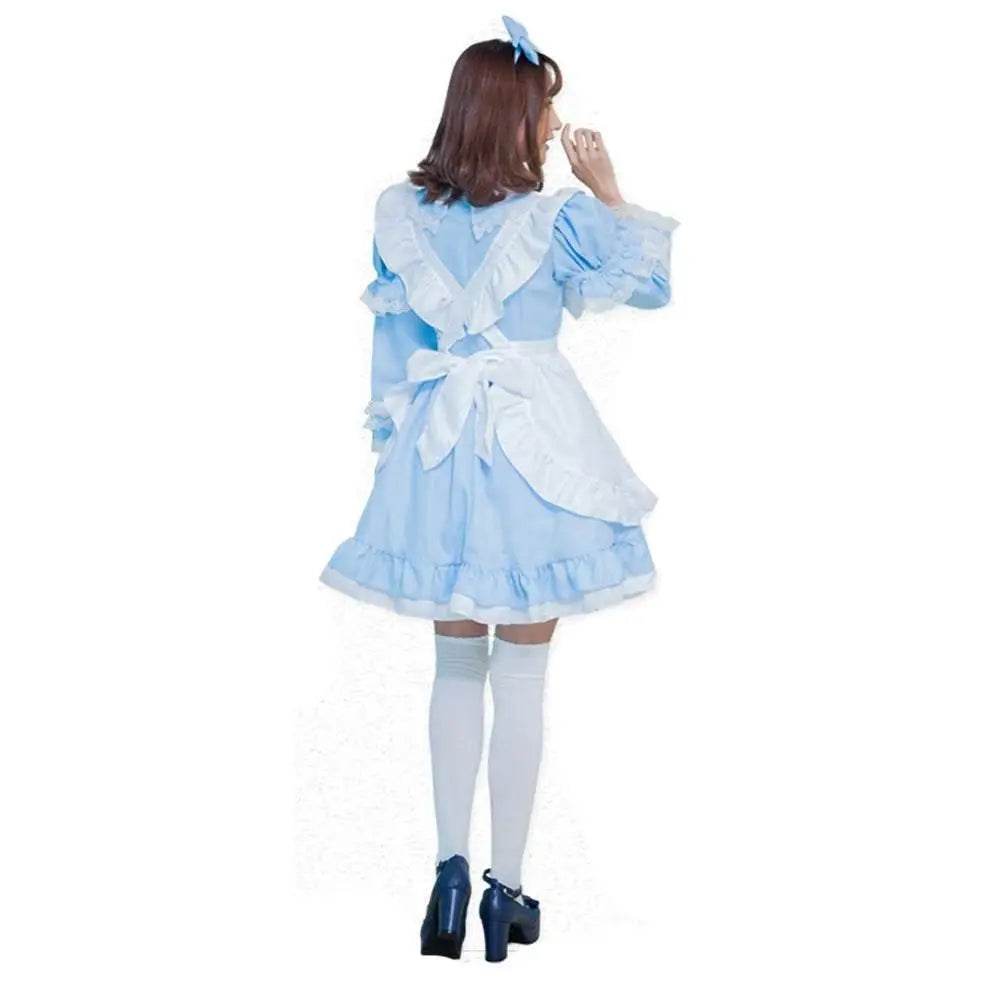 Halloween Alice Dress Girl's Princess Costume Maid Dress for kids - Ecosfun