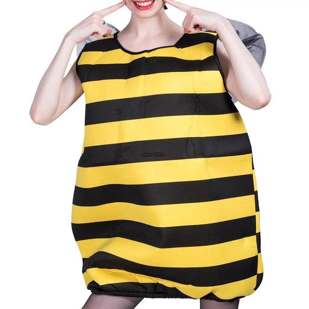 Halloween Bumble Bee Cosplay Costumes Party Animal Outfit Dress Up For Adults - Ecosfun
