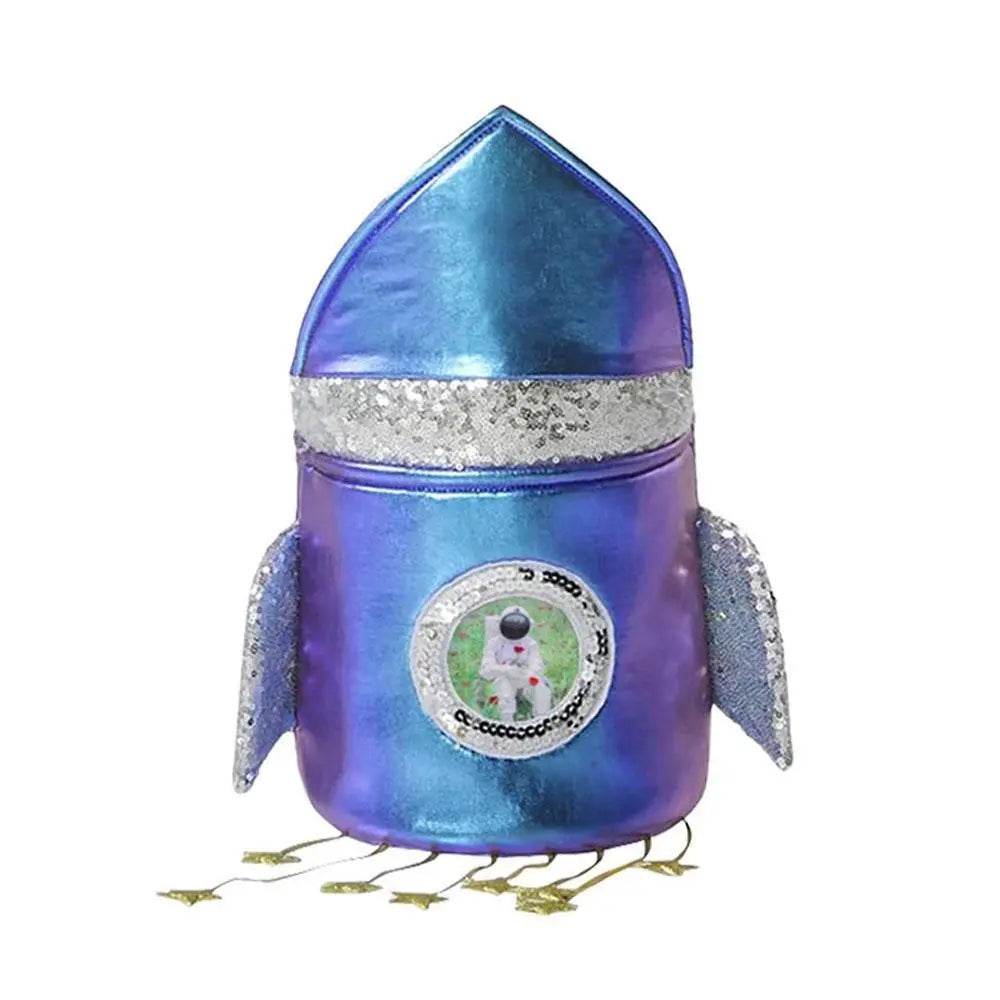 Kids Alien Spaceship Costume for Halloween School Parties and Performances - Ecosfun