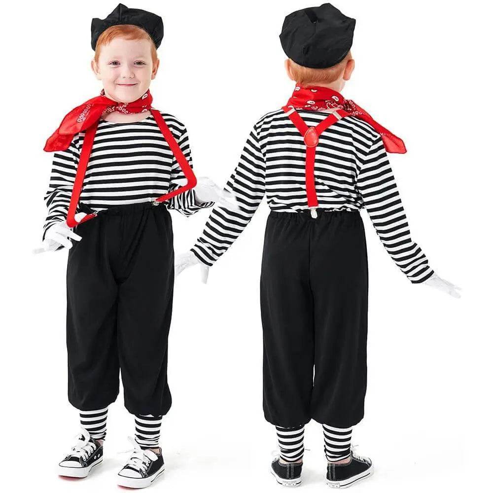 Kids Clown Cosplay Costume for Halloween Stage play - Ecosfun