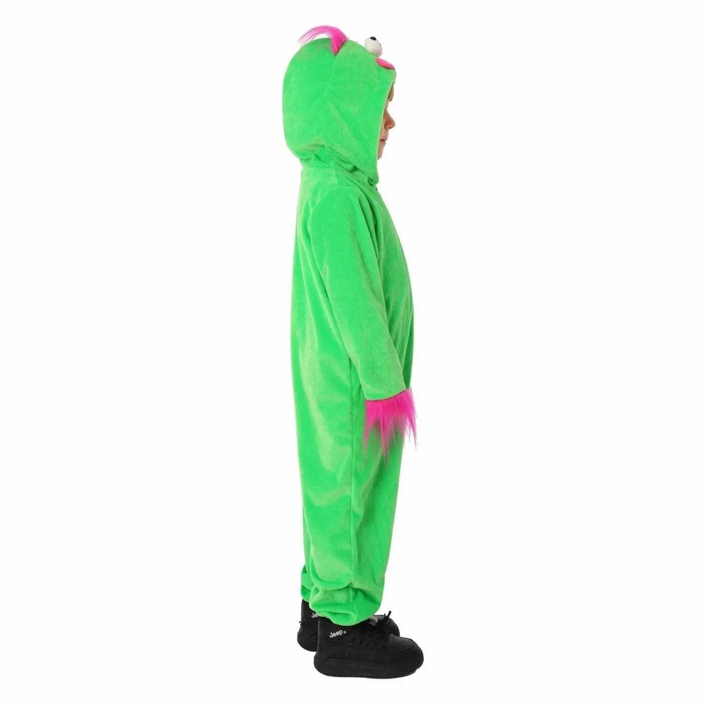 Kids Green Ugly Doll Jumpsuit Party Cosplay Costumes Halloween - Ecosfun