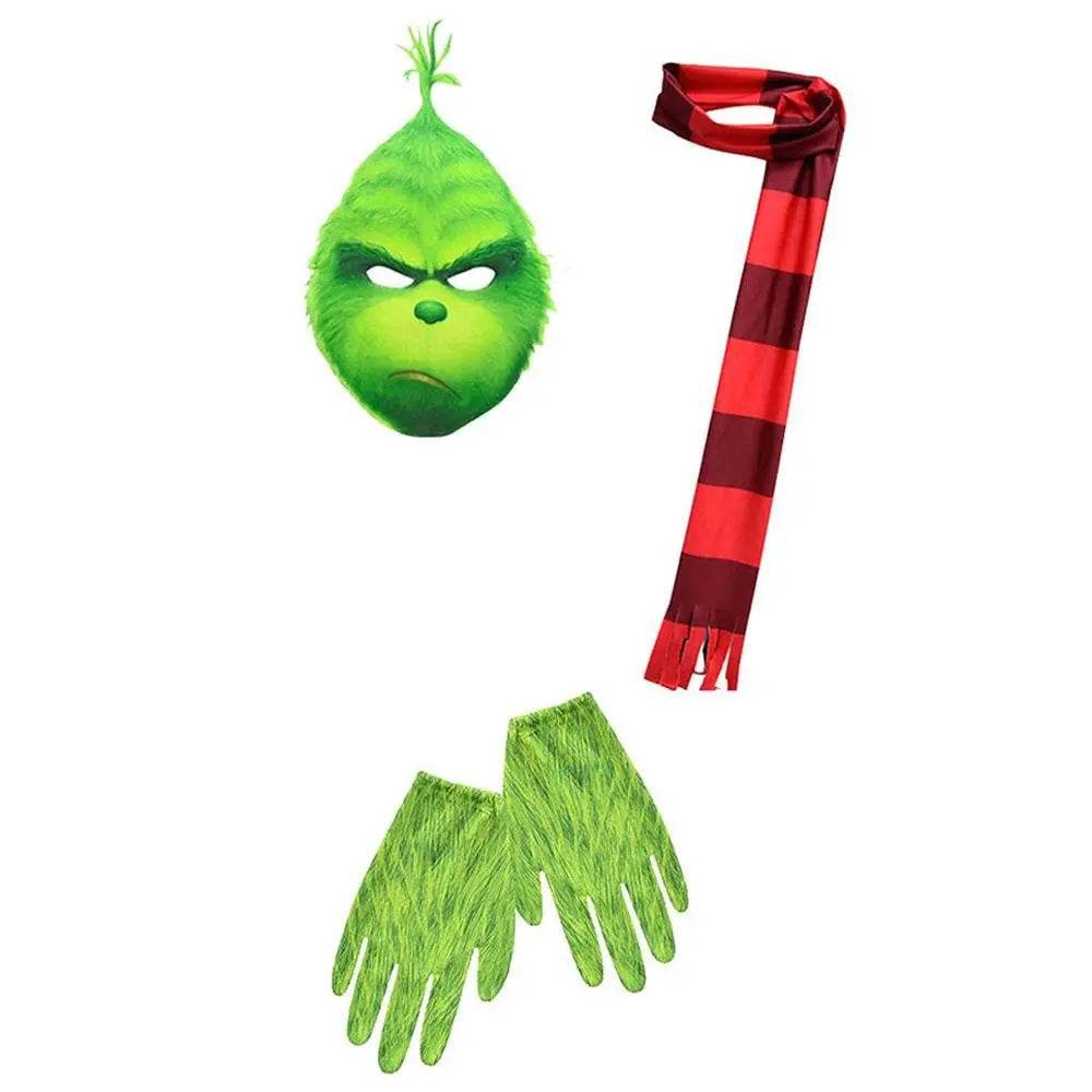 Kids The Grinch Christmas Costumes Jumpsuit Sets - Ecosfun