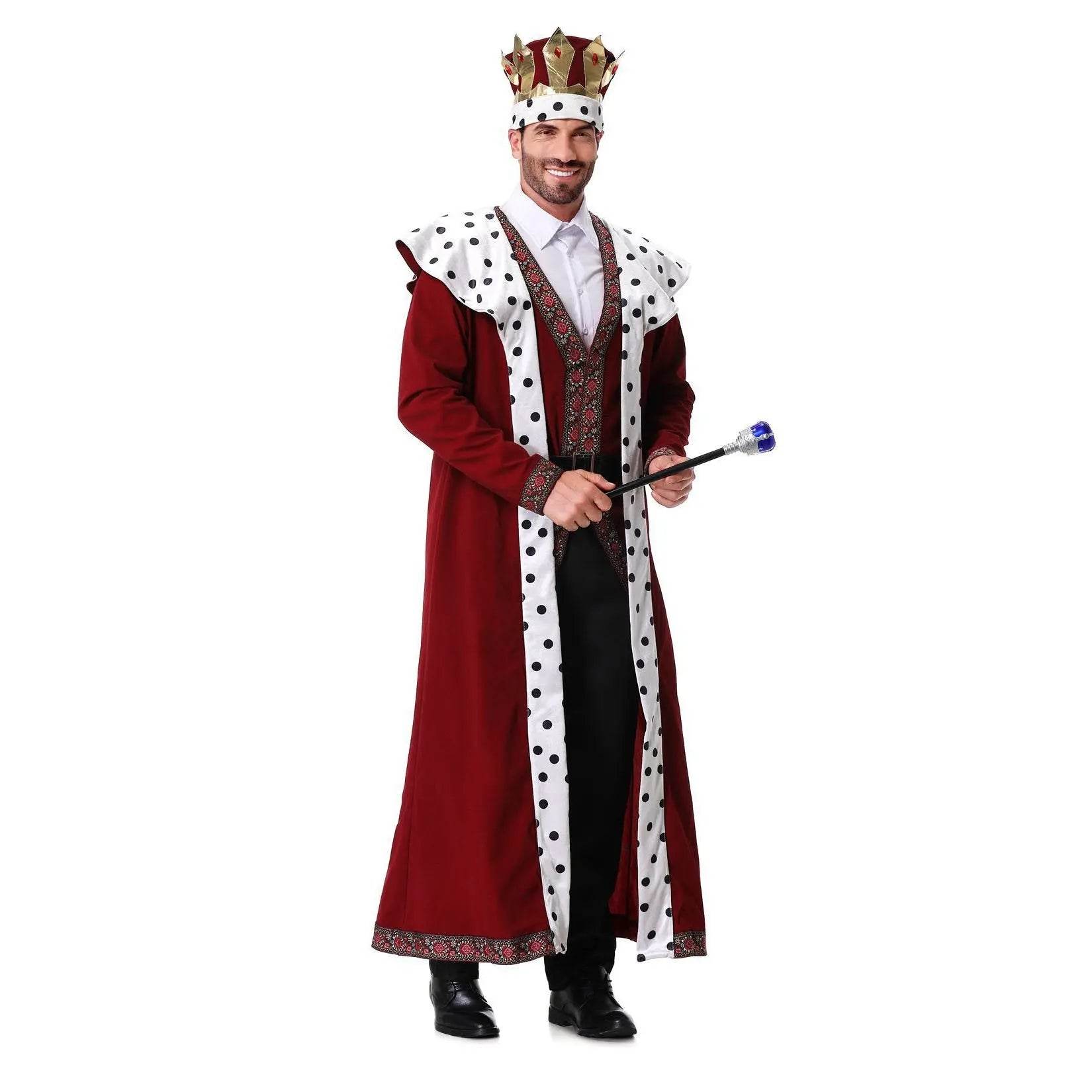 Men Medieval Roman Court Cosplay 70s Costumes - Ecosfun
