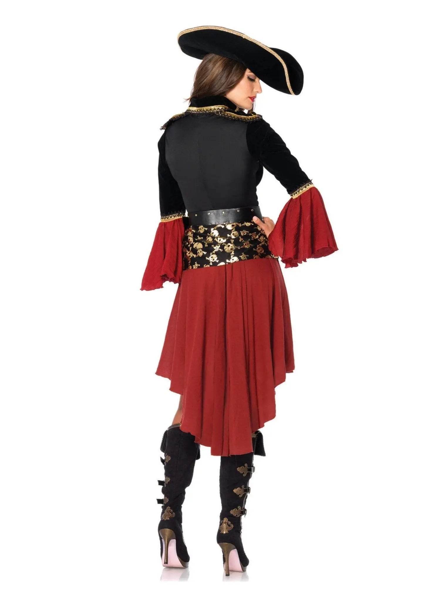 Pirate Outfit Costume Female Women Halloween Cosplay Fancy Dress - Ecosfun