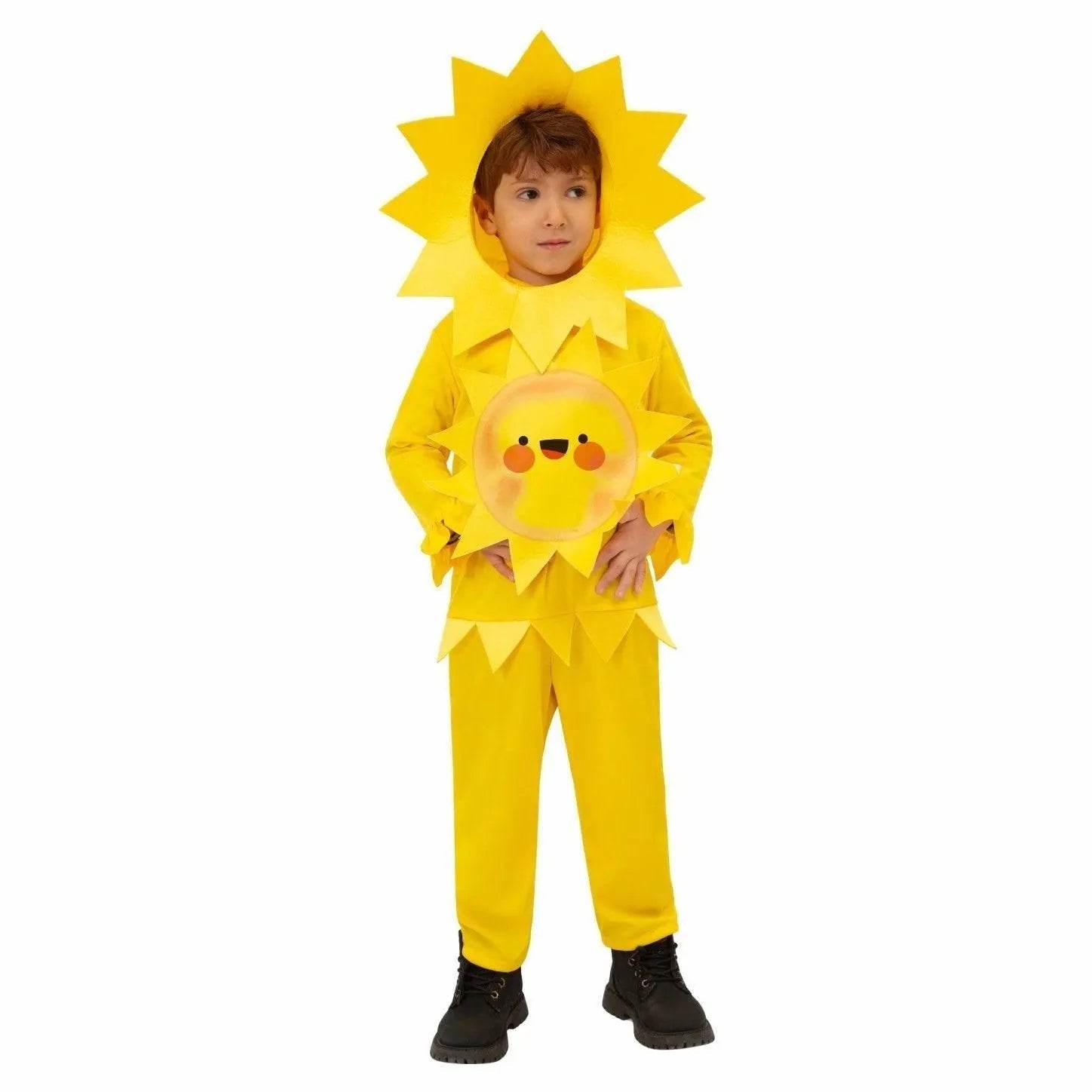Plant Sunflower Children's Day Kids Stage Party Cosplay Costumes - Ecosfun