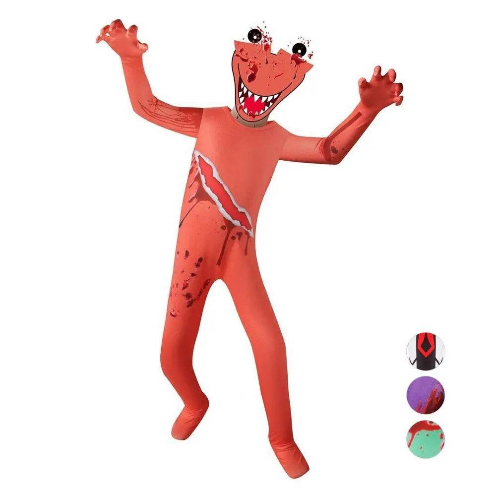 Roblox rainbow friends Cosplay Costume Red Monster costume jumpsuit - Ecosfun