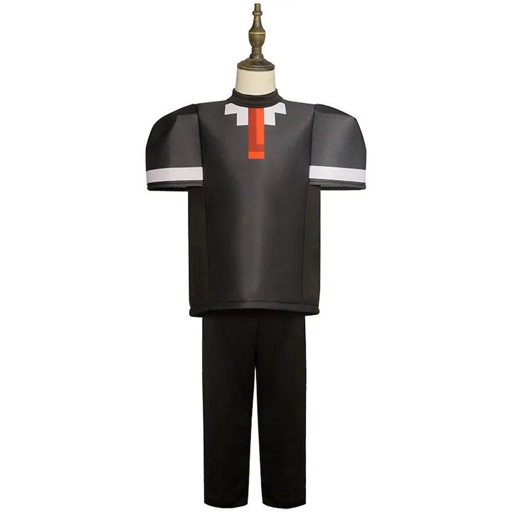 Steve Costume Minecraft Herobrine Notch Alex Cosplay Stage Game Costumes Suits For Kids - Ecosfun