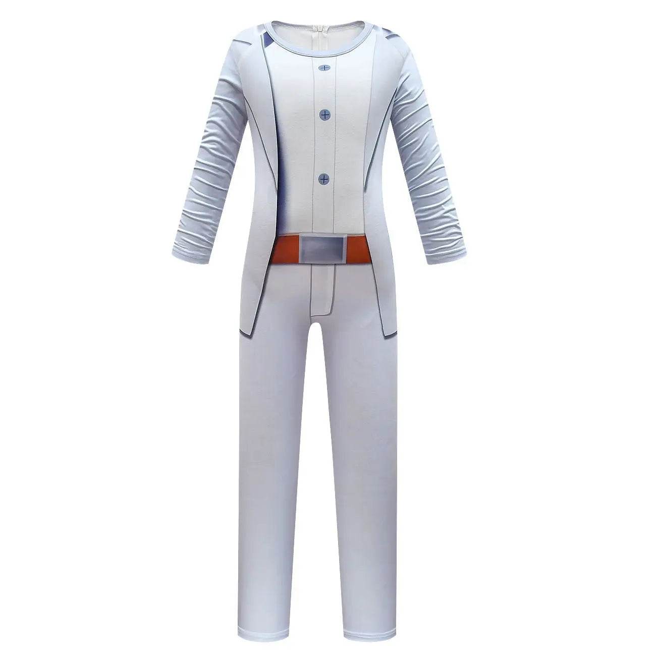 The Bad Guys Wolf Cosplay Costumes Jumpsuit Romper Halloween Outfit Dress For Kids Boys - Ecosfun