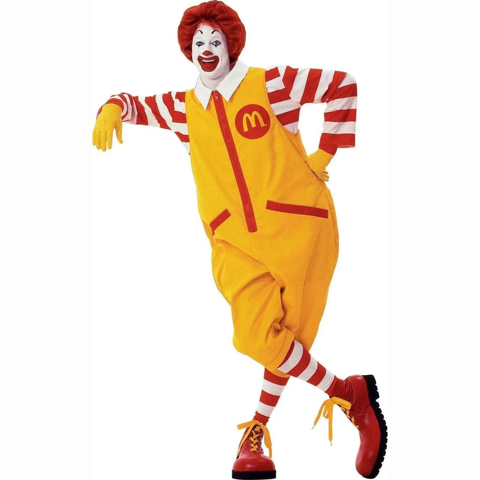Uncle Ronald McDonald's Cos Costume Cosplay Uniform jumpsuits - Ecosfun