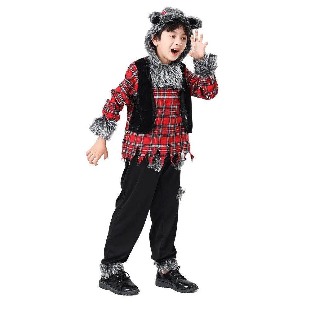 Werewolf Kid costume Halloween Child Cosplay Stage performance - Ecosfun