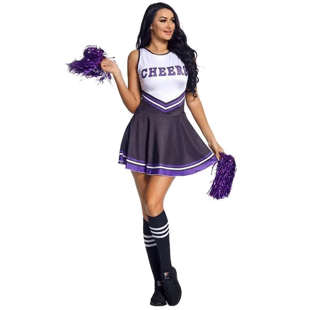 World Cup cheerleaders uniforms Costume football baby with socks - Ecosfun