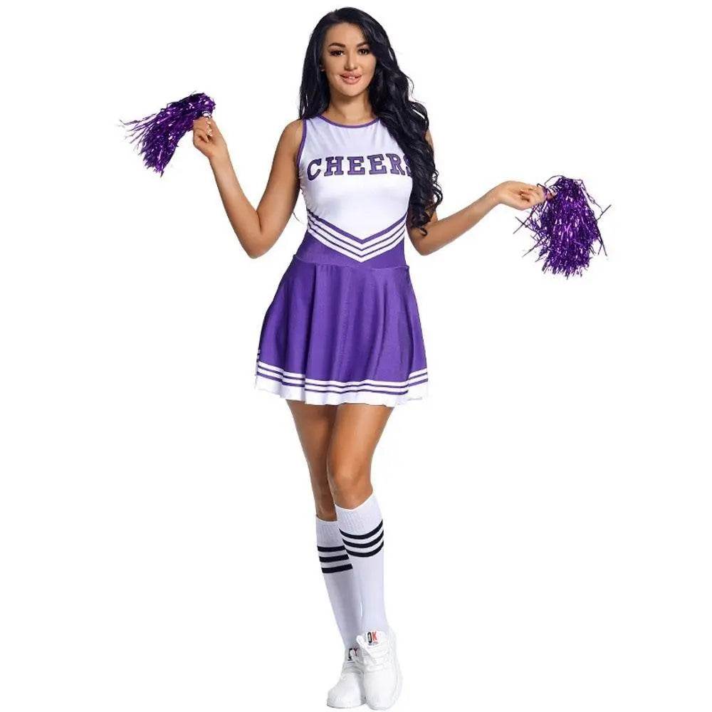 World Cup cheerleaders uniforms Costume football baby with socks - Ecosfun