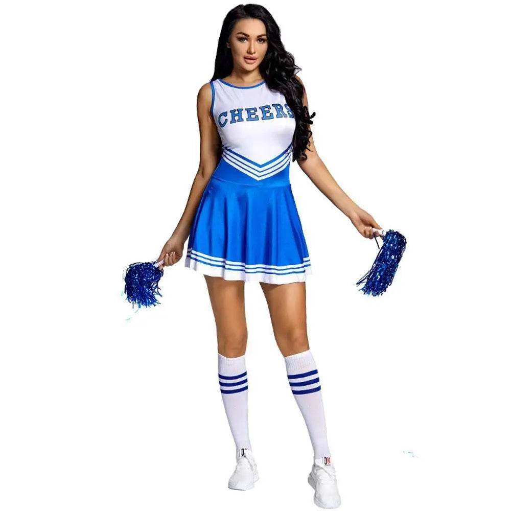 World Cup cheerleaders uniforms Costume football baby with socks - Ecosfun