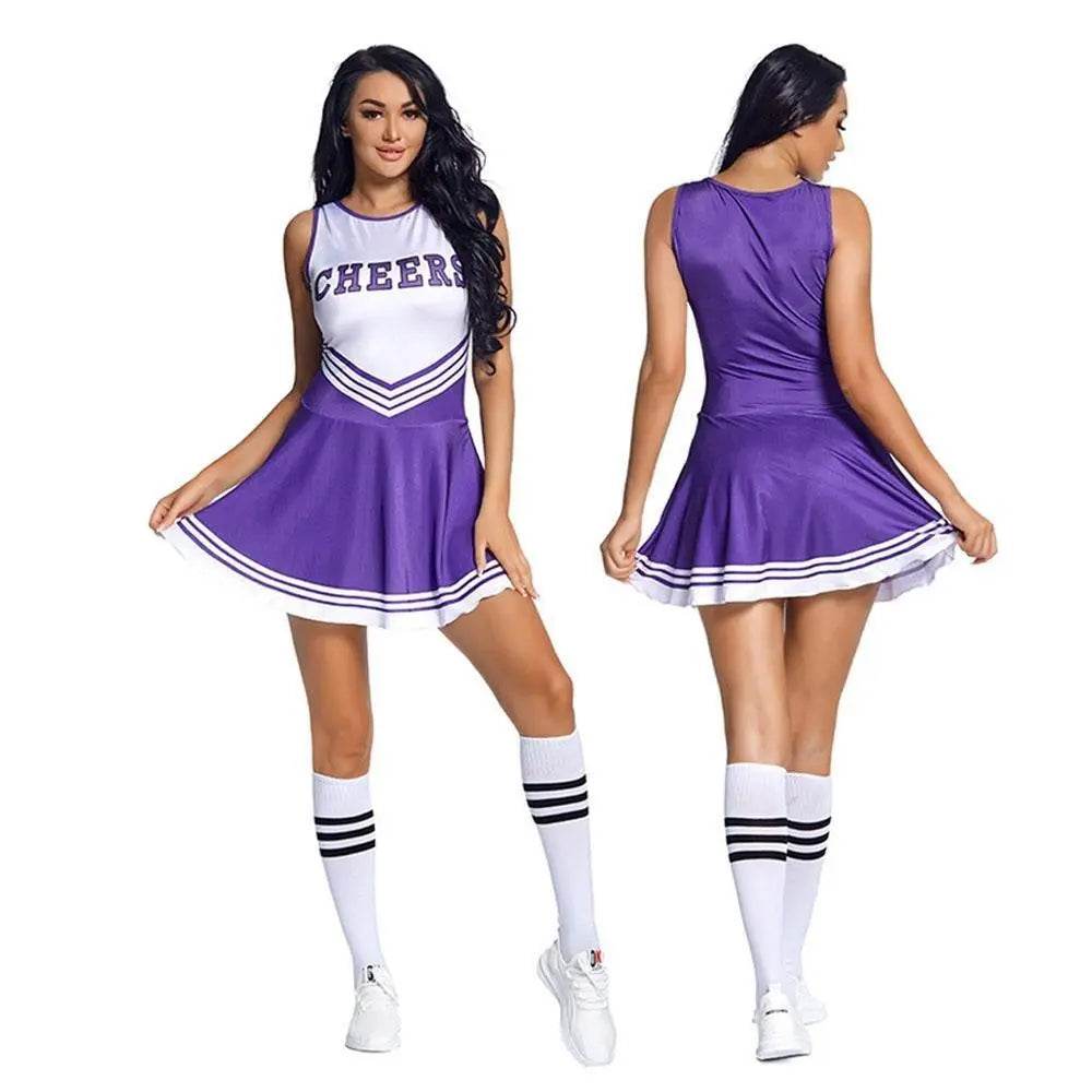 World Cup cheerleaders uniforms Costume football baby with socks - Ecosfun